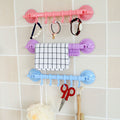 Sunction Adhesive Hook Kitchen Wall Hanging Rack Towel Holder Bathroom Nail-free Seamless Rack Hanger Hooks